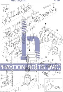 Hex Body Fastener Installation Tool - WEB W880-20-821-CHIR